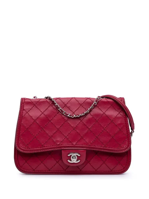 CHANEL Pre-Owned 2012-2013 Medium Stitched Calfskin Citizen Flap crossbody bag