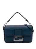 Fendi Pre-Owned 2000-2010 Mini Leather Selleria Baguette satchel - Blue