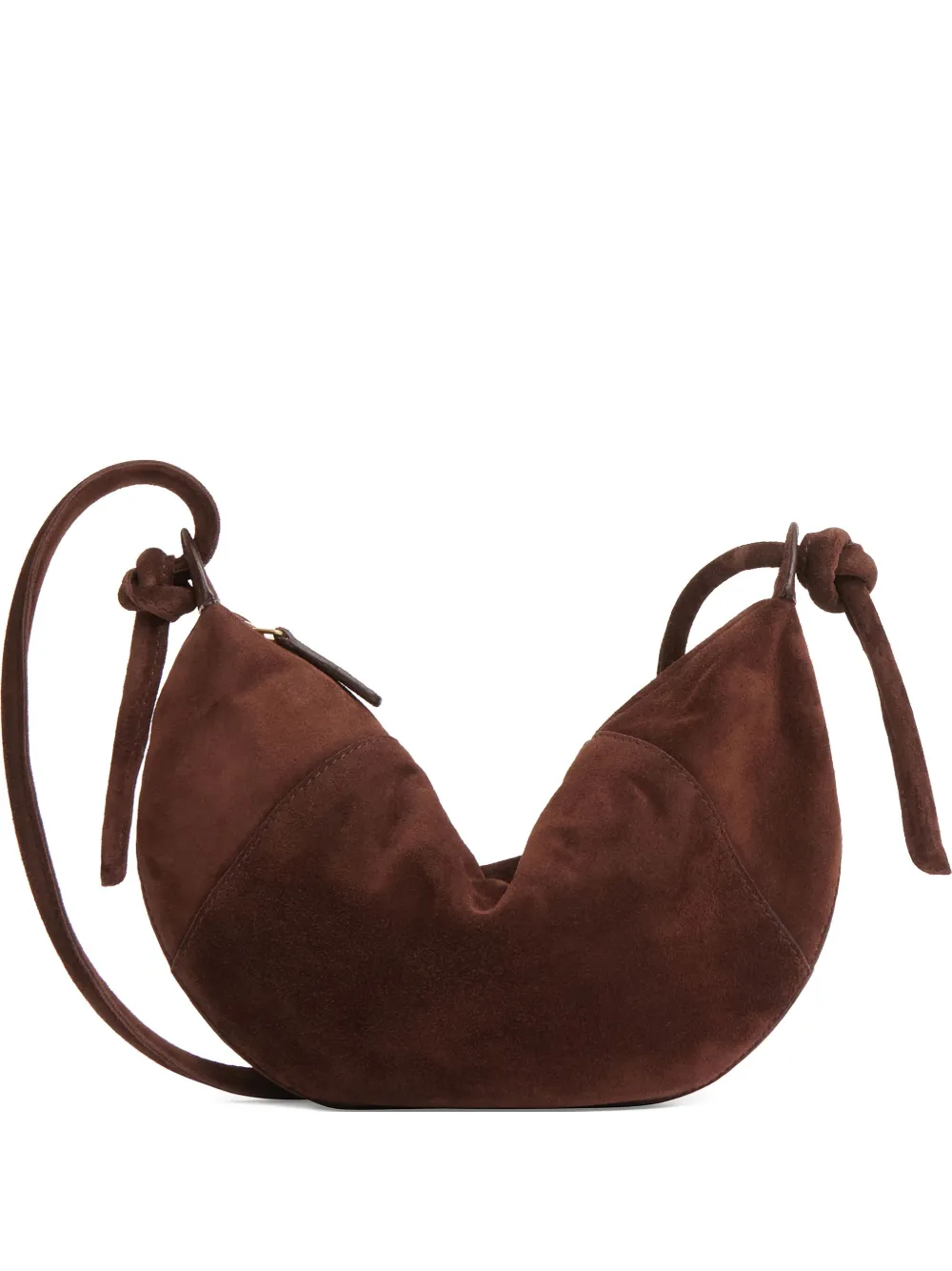 Mansur Gavriel mini Fortuna cross body bag | Brown | Image 1