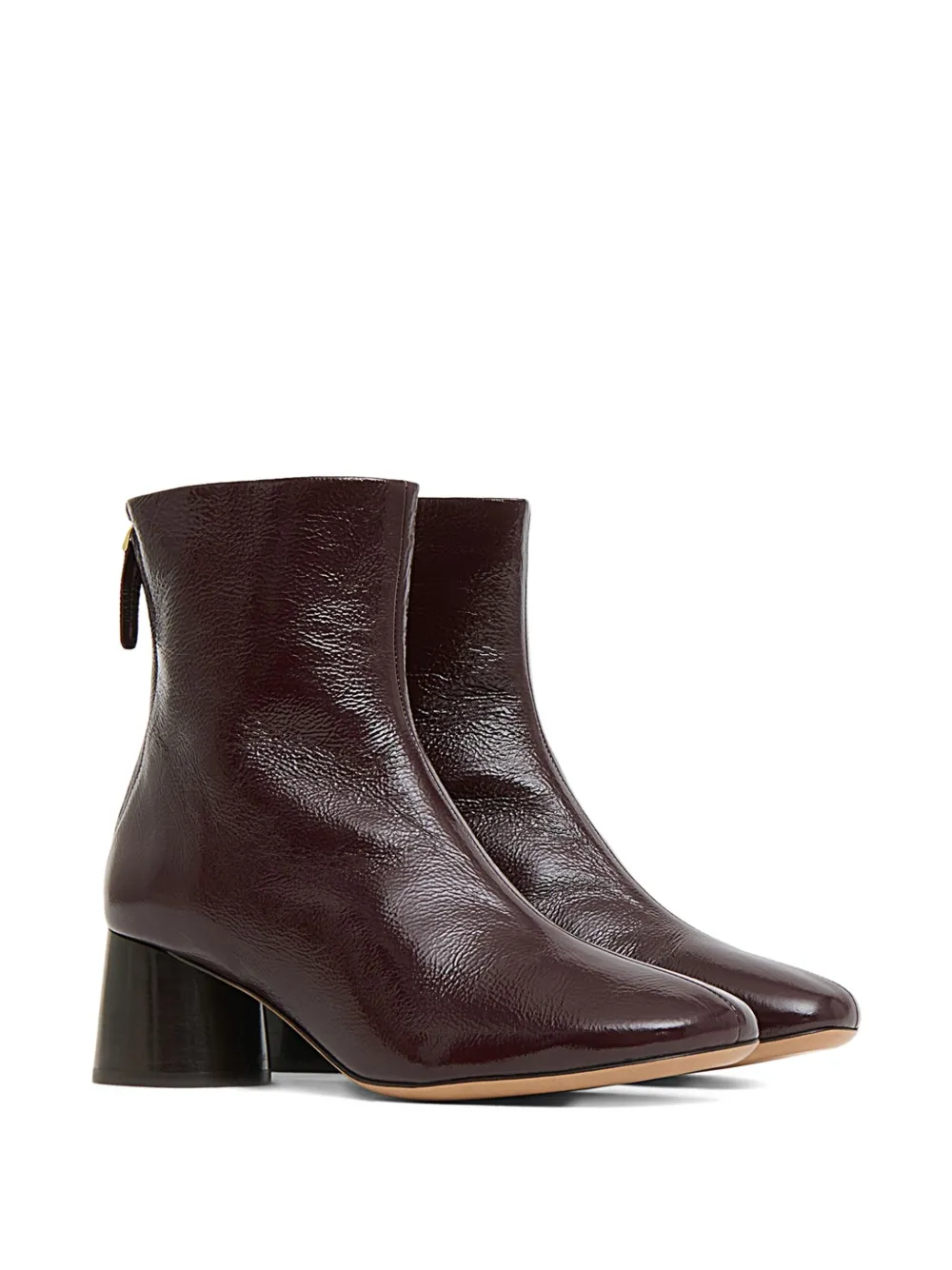 Mansur Gavriel 55mm zip-detail block-heel boots | Ankle Boots | Image 2