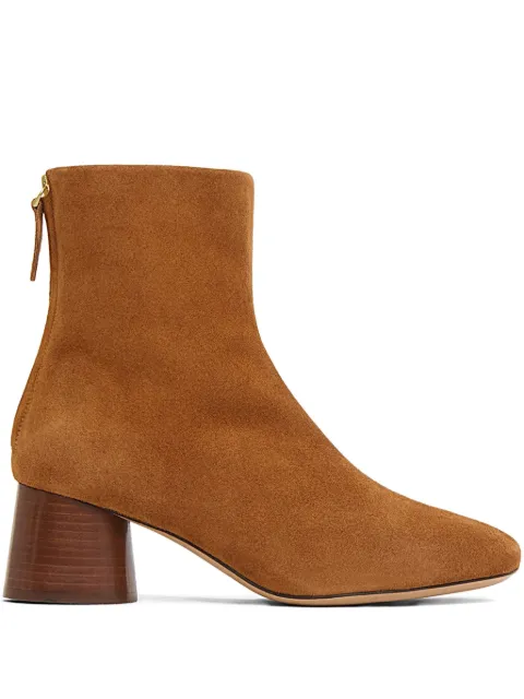 Mansur Gavriel 55mm suede block-heel boots