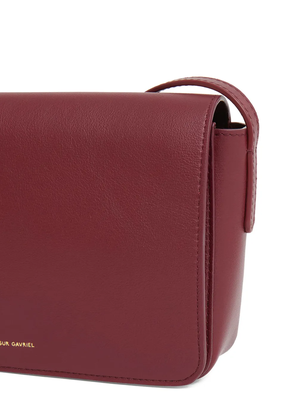 Mansur Gavriel Clio Shoulder Bag In Red