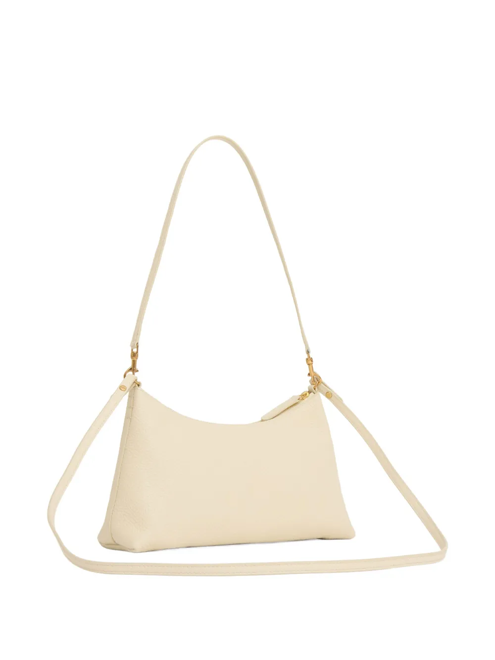 Mansur Gavriel Leren schoudertas met rits - Wit