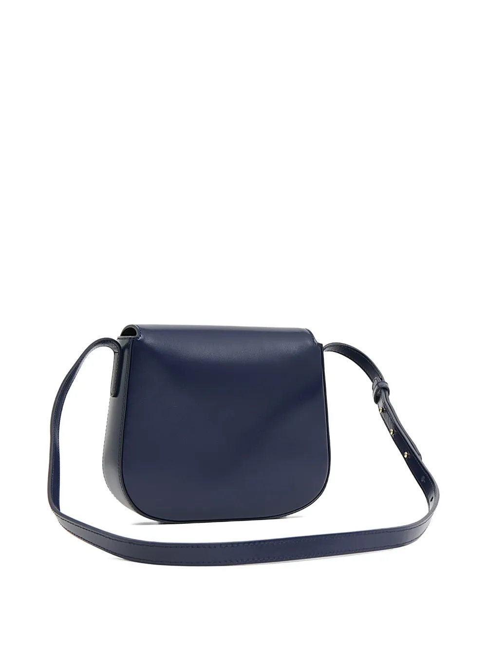 Mansur Gavriel Leather Crossbody Bag In Blue