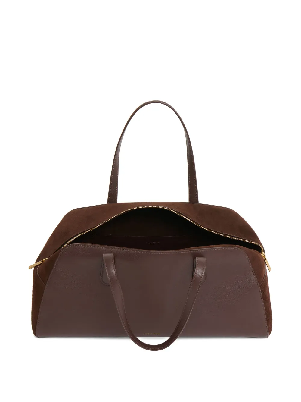 Mansur Gavriel Grote Helios schoudertas - Bruin