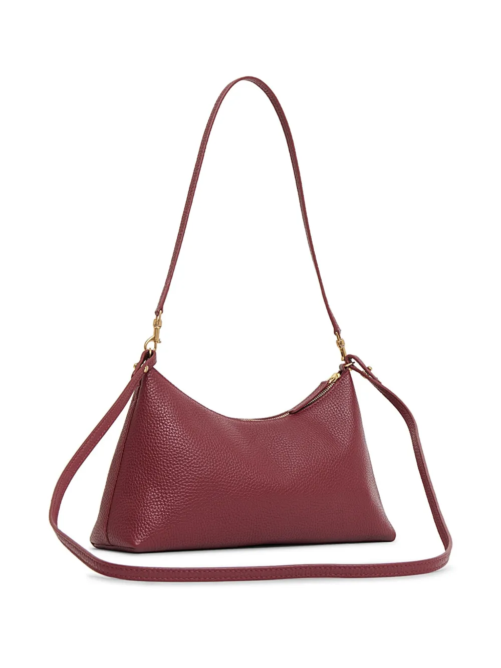 Mansur Gavriel Rhea schoudertas met textuur - Oxblood
