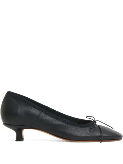 Mansur Gavriel Ballerina bow-detail heel pumps