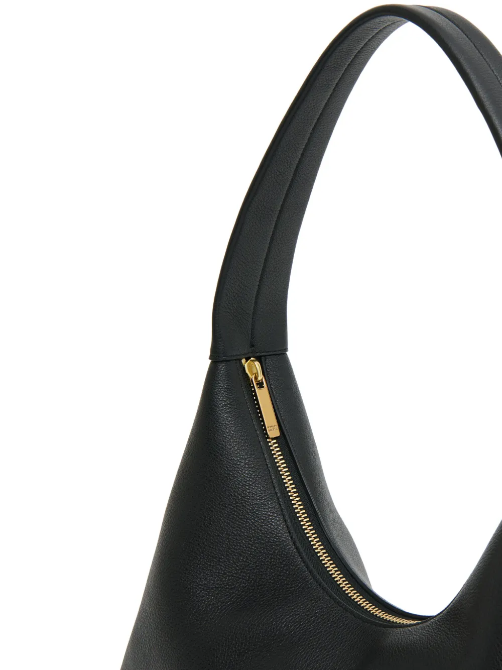 Mansur Gavriel Top-handle Leather Shoulder Bag In Black