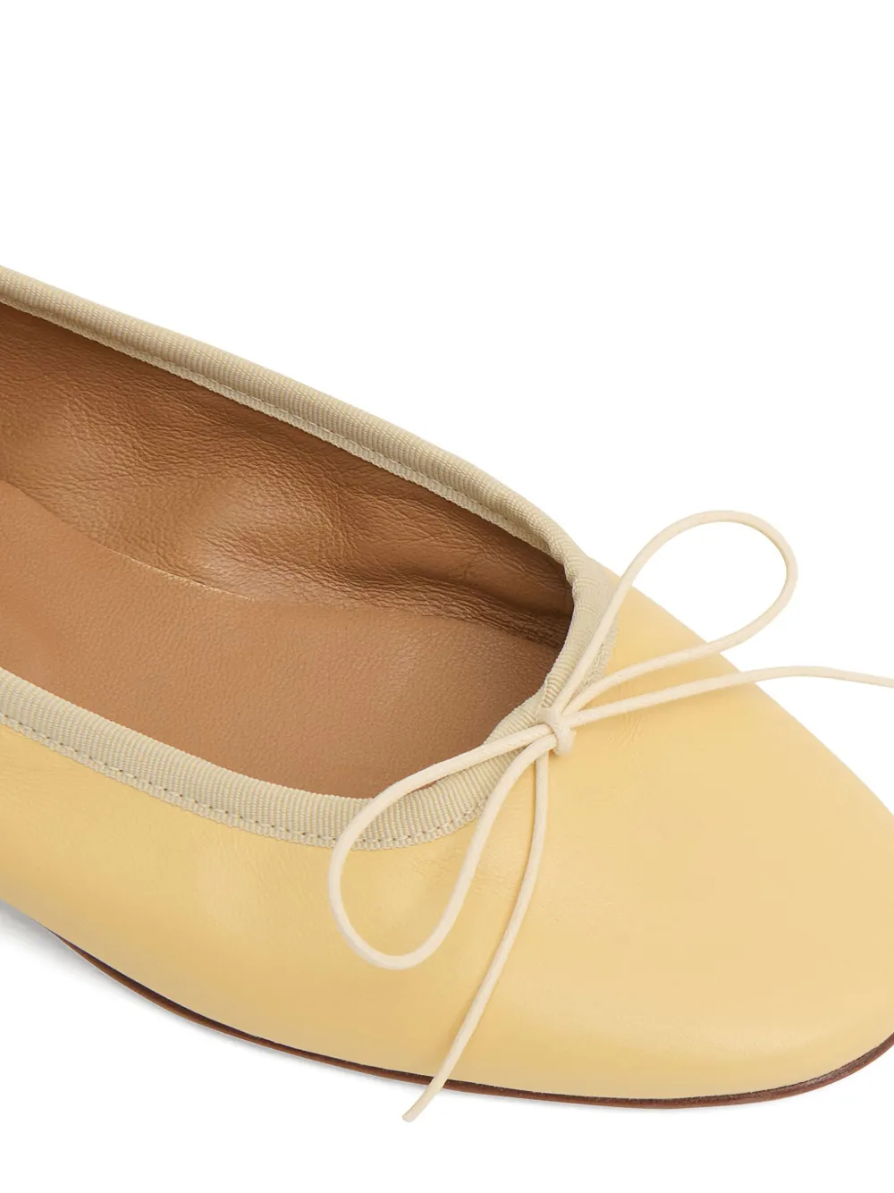 Mansur Gavriel Bow-detail Ballet Flats In Multi
