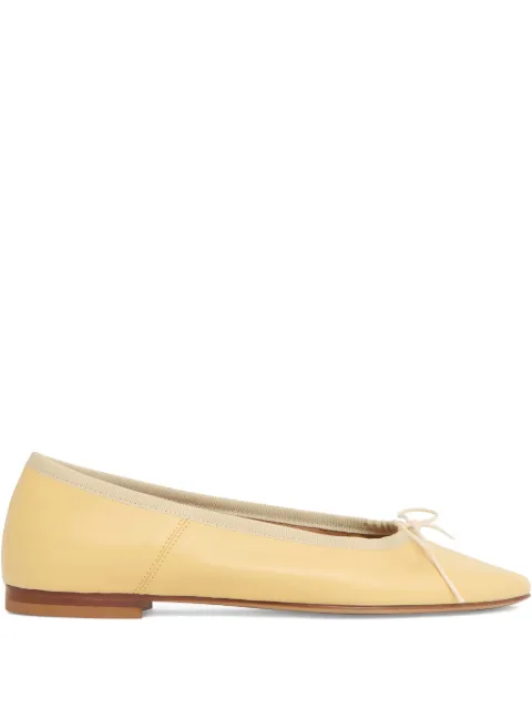 Mansur Gavriel bow-detail ballet flats