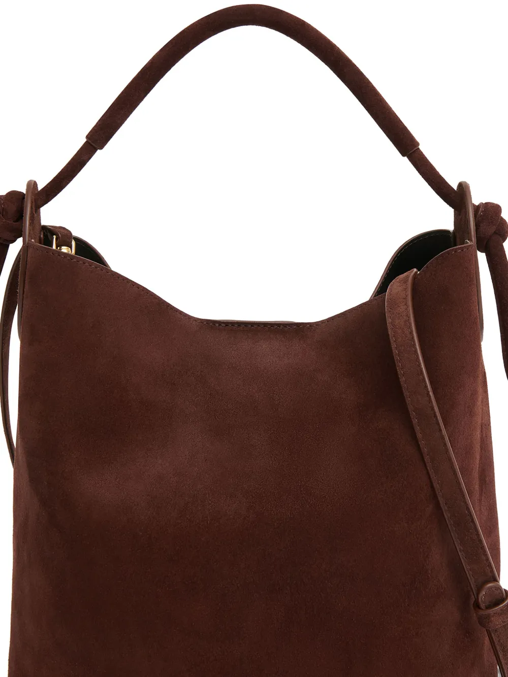 Mansur Gavriel Medium Everyday Suede Tote Bag In Brown