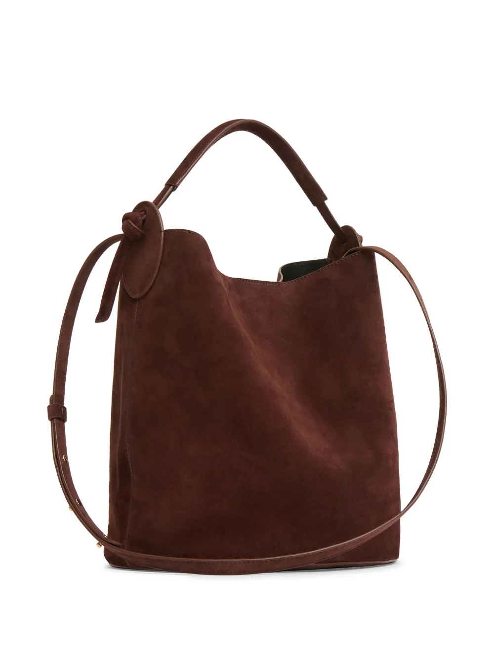 Mansur Gavriel knotted suede bucket bag | Image 2