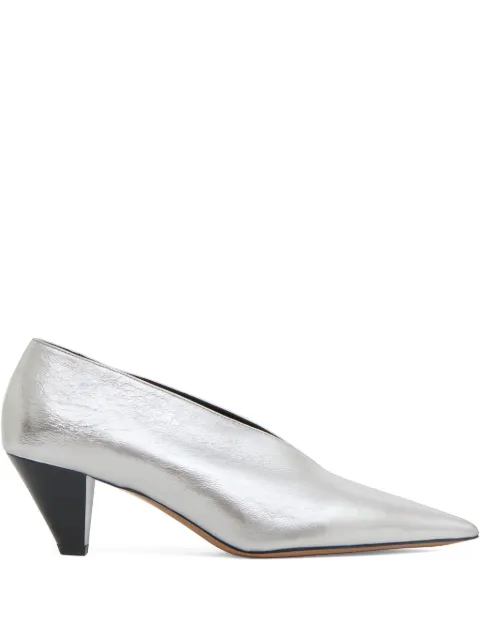 Mansur Gavriel Kiki pointed-toe pumps