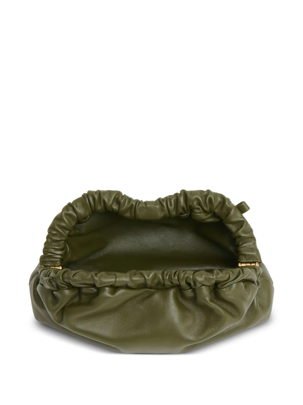 Mansur Gavriel Mini Cloud Clutch Bag In Green