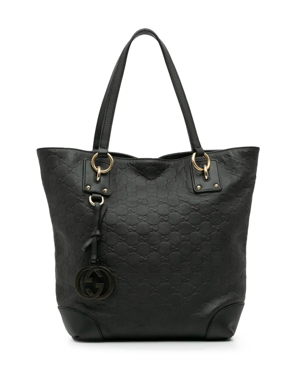 Gucci トートバッグ 黒　A4 GUCCI グッチ バッグ メンズ トートバッグ インターロッキング
