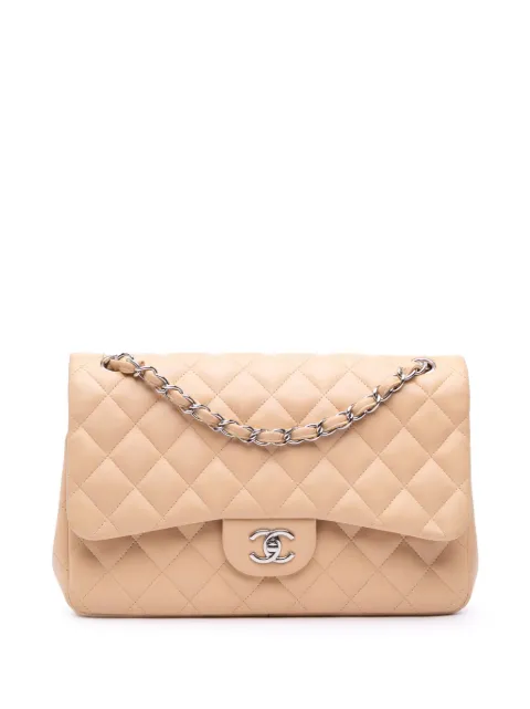 CHANEL Pre-Owned 2011 Jumbo Classic Lambskin Double Flap shoulder bag