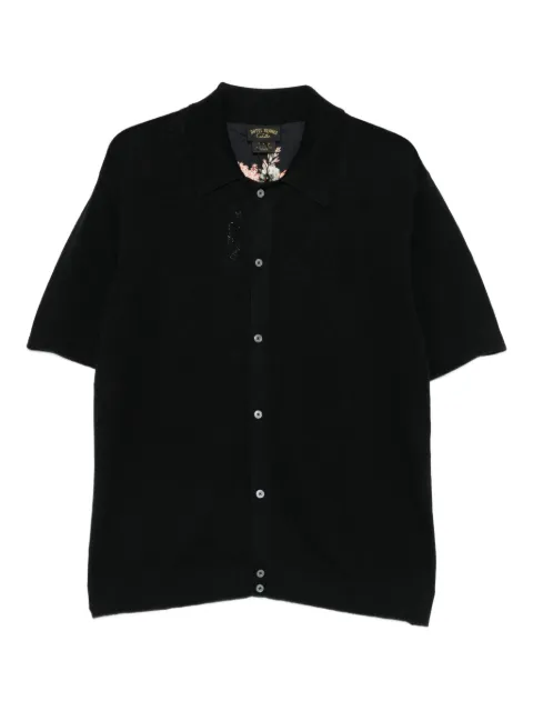 Camilla floral-print button shirt
