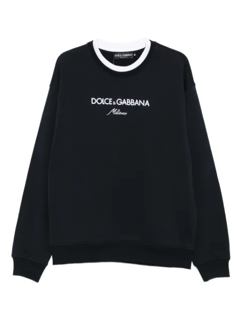 Dolce & Gabbana embroidered-logo sweatshirt