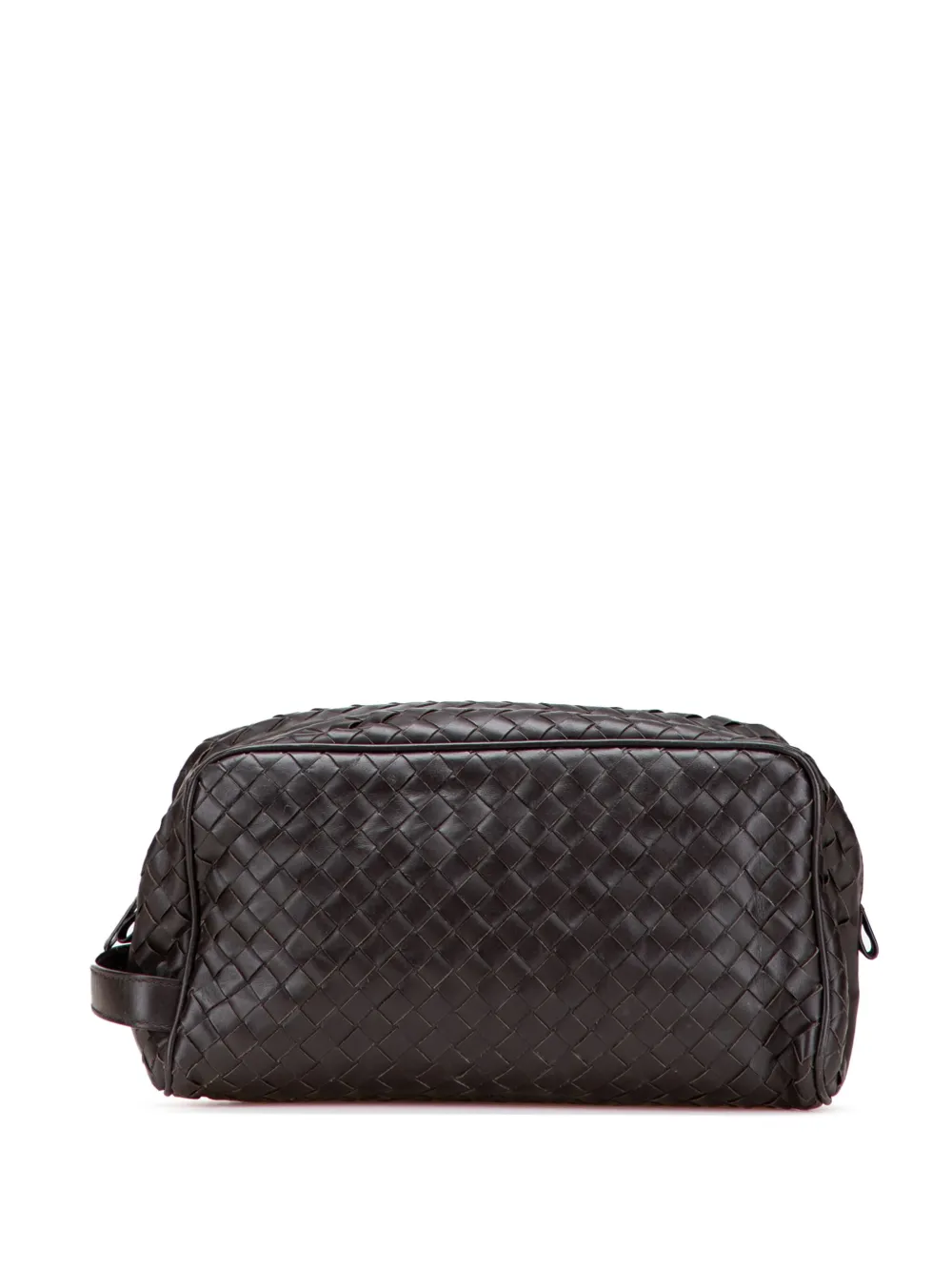 Bottega Veneta Pre-Owned 2007 Nappa Intrecciato pouch - ブラウン Bottega Veneta Pre-Owned 2007 Nappa Intrecciato pouch - ブラウン