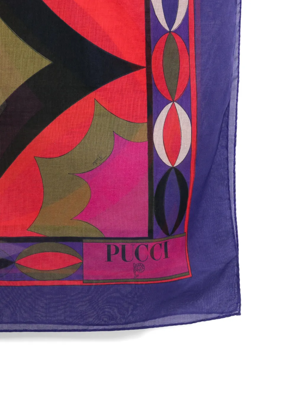 PUCCI falda estilo pareo con estampado abstracto | Pareos | Image 2