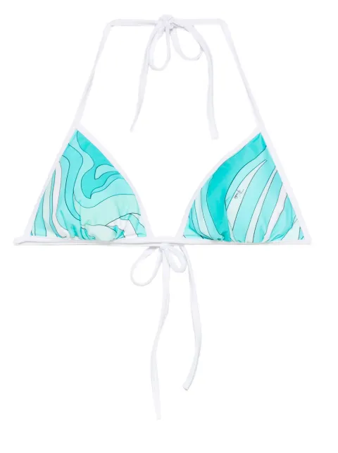 PUCCI triangle bikini top