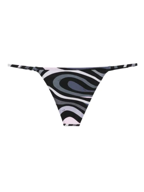 PUCCI bikini bottom con estampado abstracto