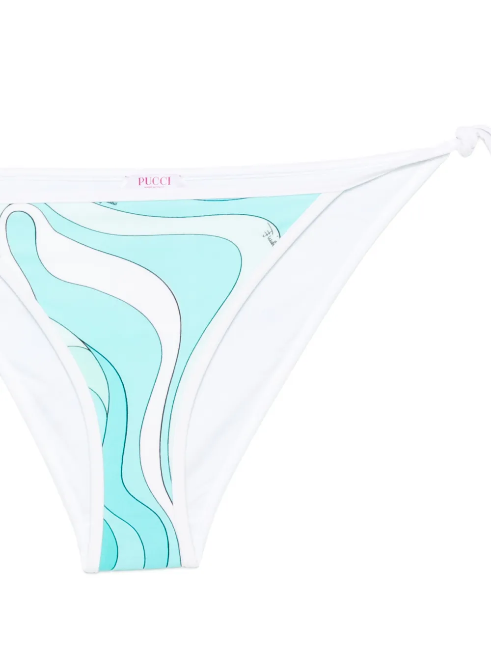 Pucci Low-rise Bikini Bottoms In Multi