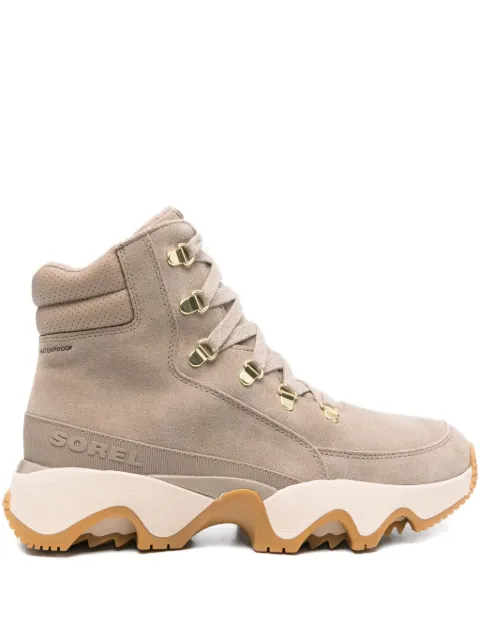 SOREL Kinetic™ lace-up chunky-sole combat boots