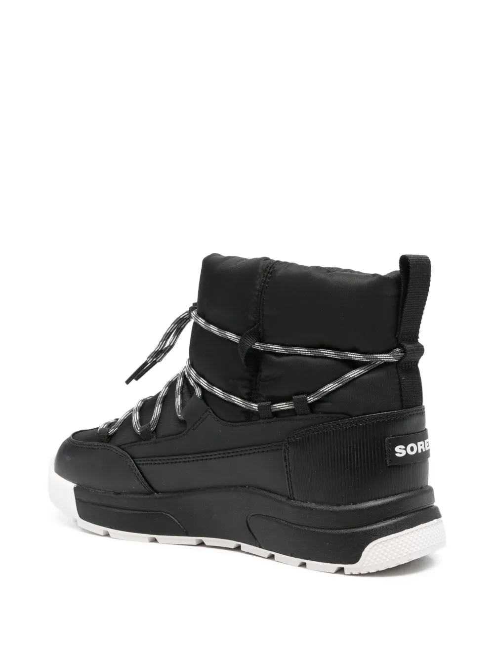 Sorel Whitney™ Iii Padded Lace-up Ankle Boots In Black