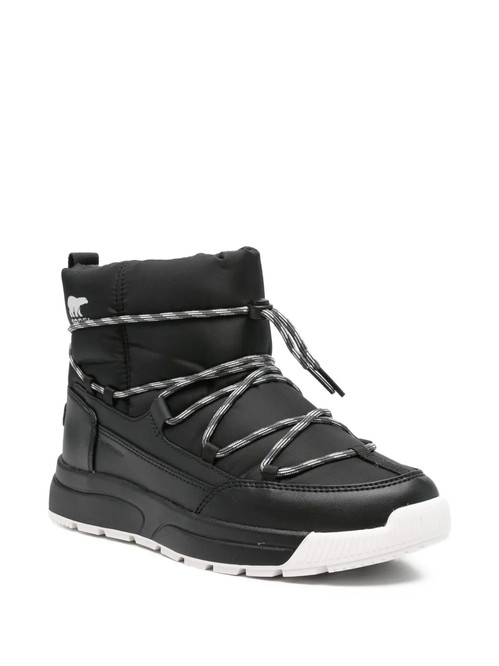 Sorel Whitney™ Iii Padded Lace-up Ankle Boots In Black
