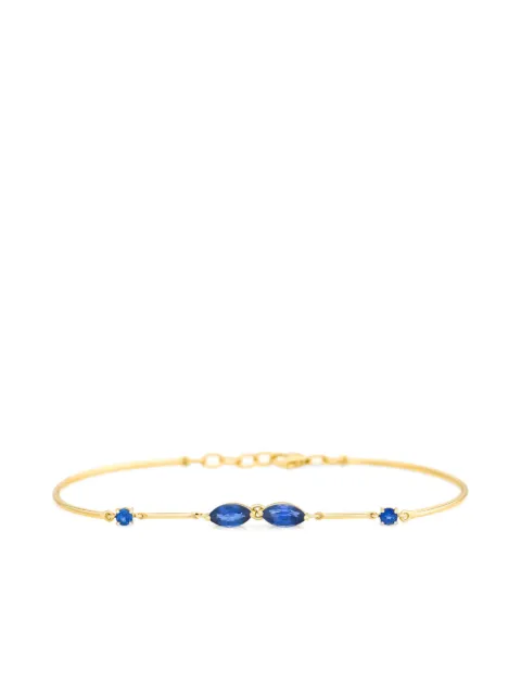 YI Collection 18K yellow gold Duo sapphire bracelet