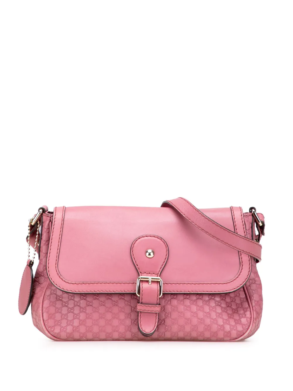 Gucci Pre-Owned 2000-2015 Microguccissima Sukey crossbody bag | Pink | Image 1