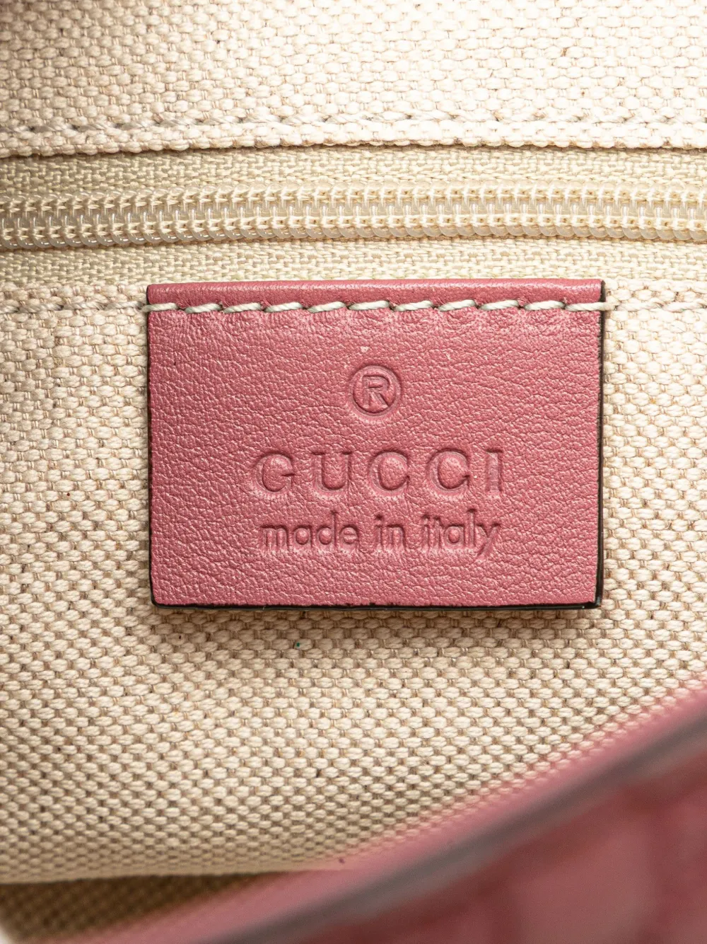 専用　グッチ スーキー 2way ショルダーバッグ シマ レザー ピンク Gucci Pre-Owned 2000-2015 マイクログッチシマ スーキー ショルダー