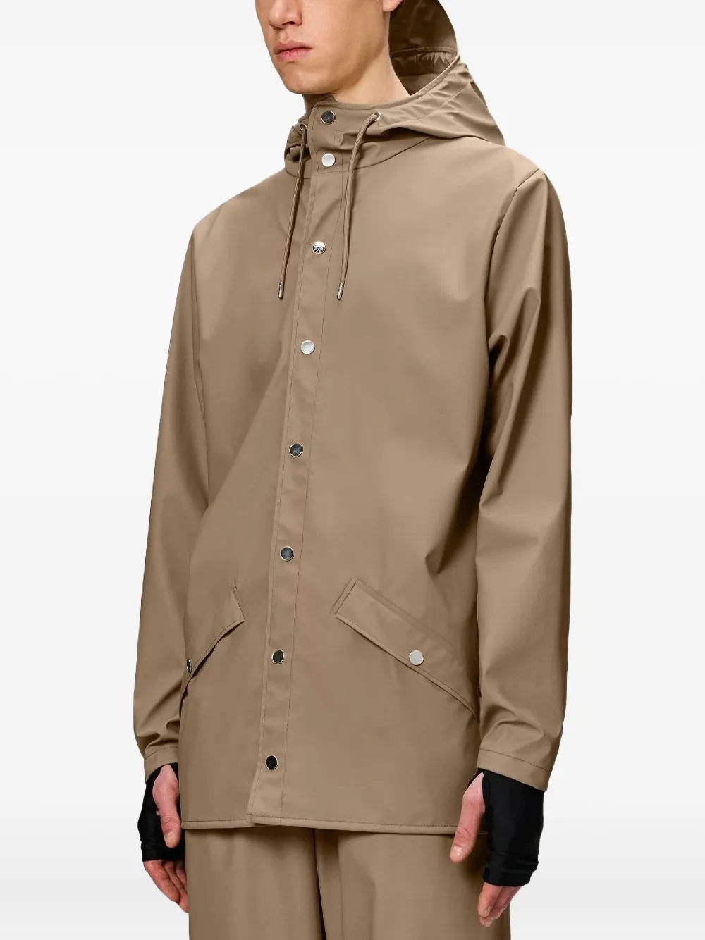 Rains Jack met capuchon Beige