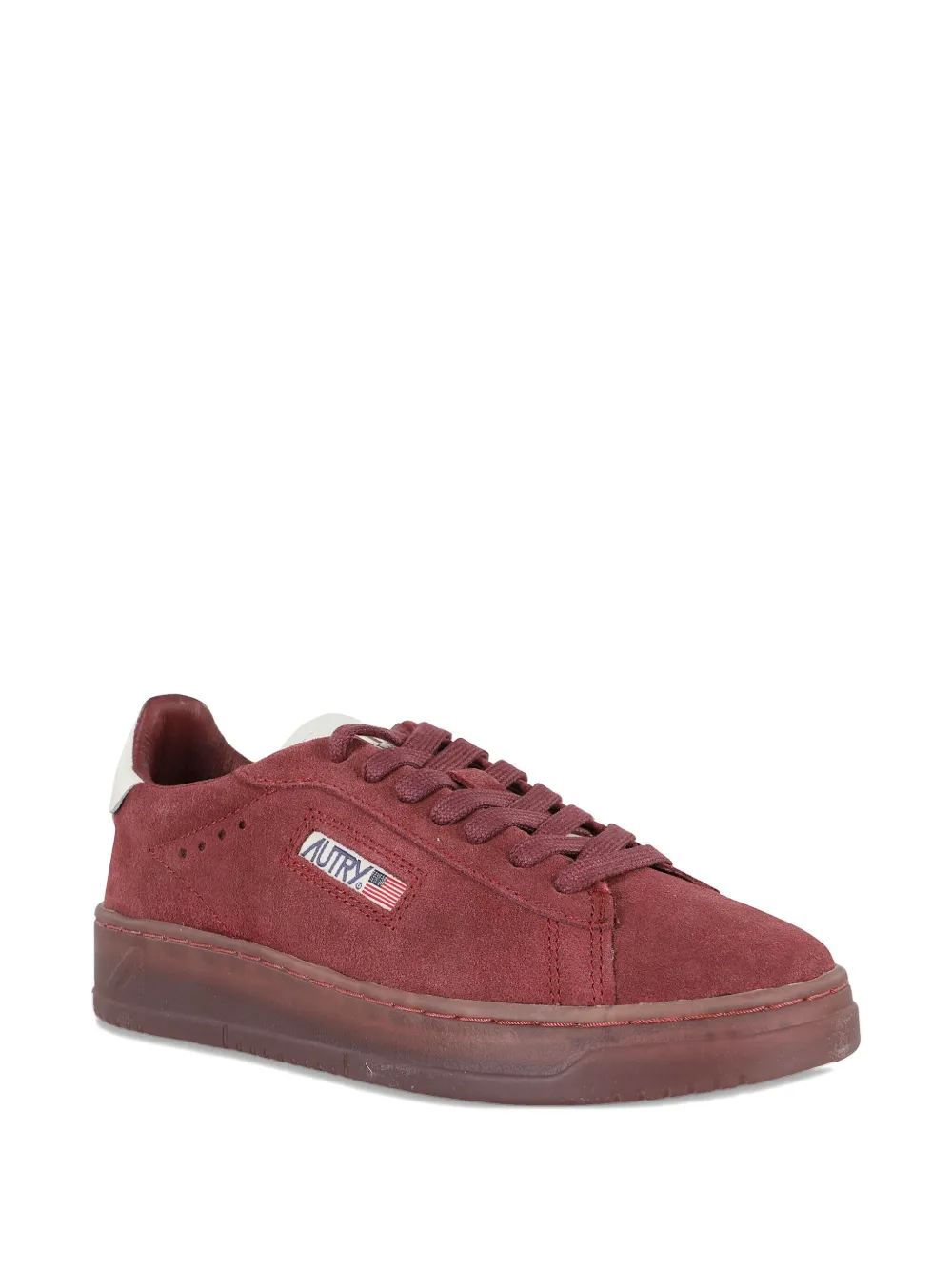 Autry Dallas suede leather sneakers - Rood