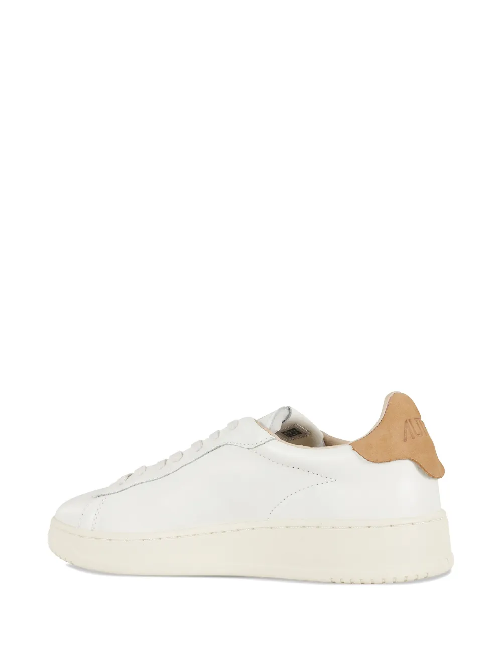 Autry Dallas Low leather-suede sneakers White