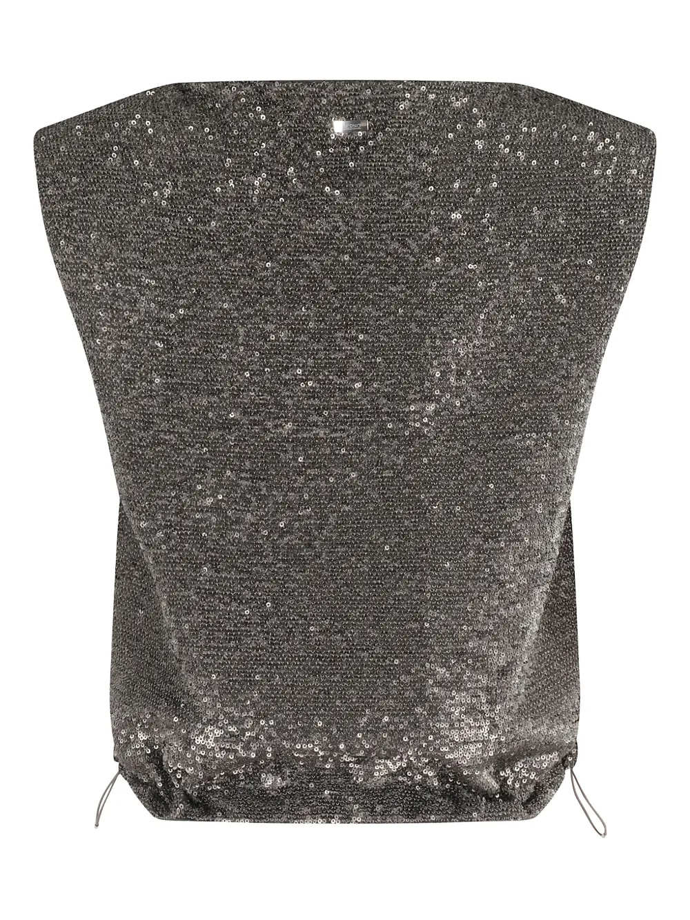 Herno sequin-embellished drawstring top | Vests & Tank Tops | Image 2