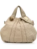 Gucci Pre-Owned 2016-2025 Large Guccissima Hysteria satchel - Brown