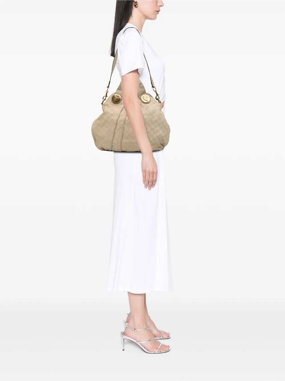Gucci Pre-Owned 2016-2025 Large Guccissima Hysteria satchel | Pre-Owned | Image 2