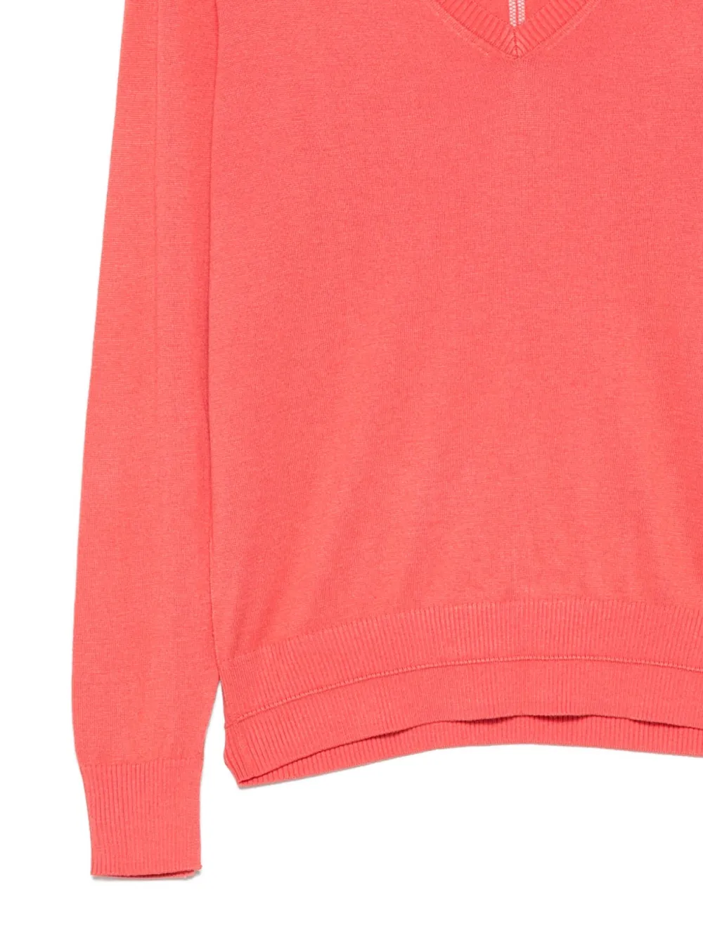 BOSS Trui met V-hals Roze