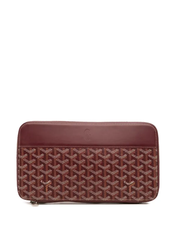 Goyard Pre-Owned Portafoglio Opera Travel Rettangolare In Tela