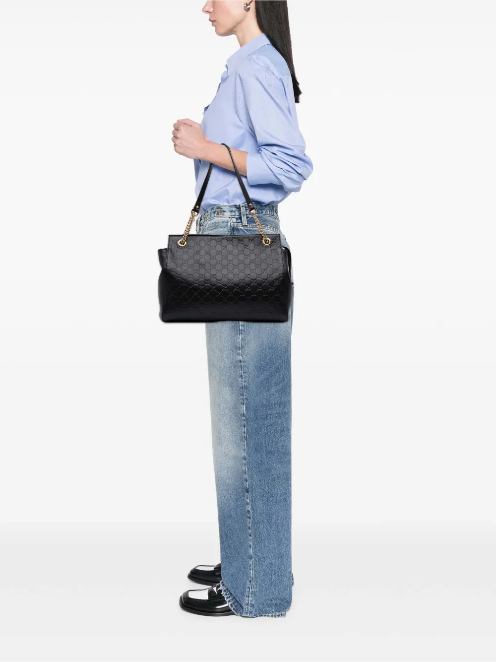 Gucci Pre-Owned 2016-2025 Medium Guccissima Soft Signature tote bag | Pre-Owned | Image 2