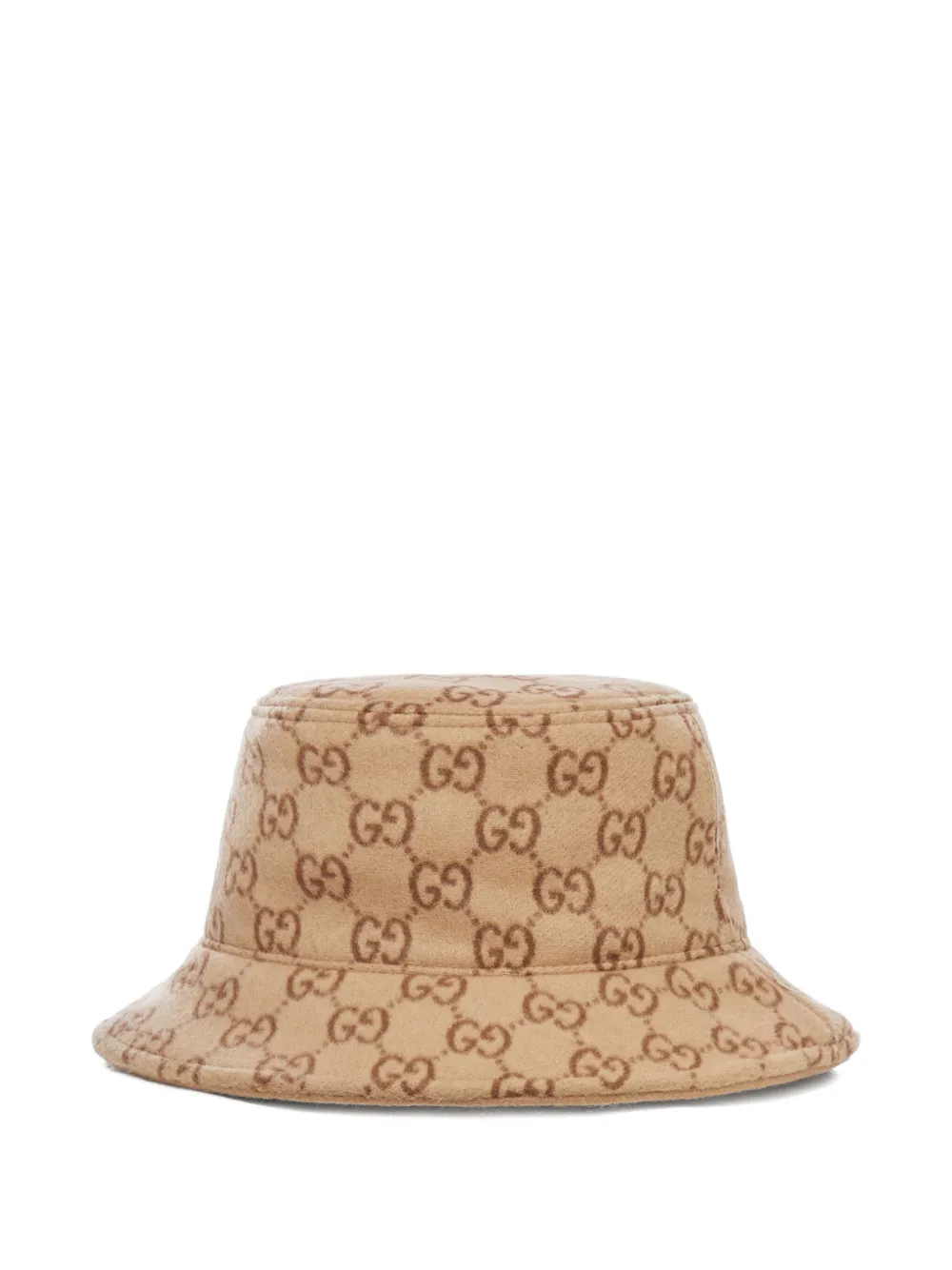 Gucci Logo Bucket Hat In Neutral