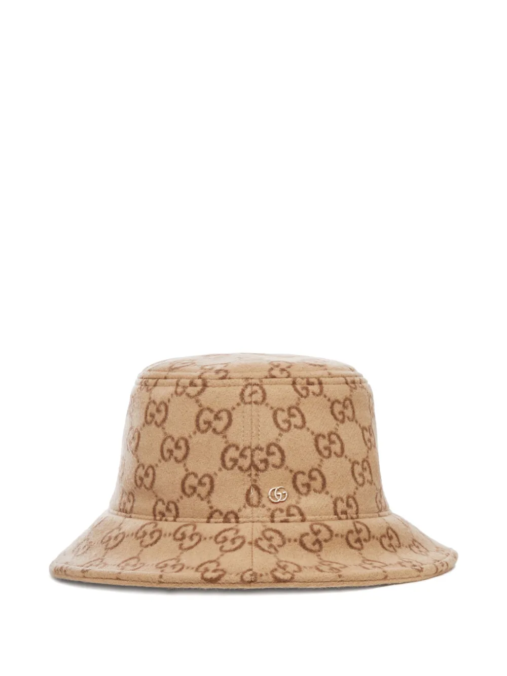 Gucci logo bucket hat - Beige