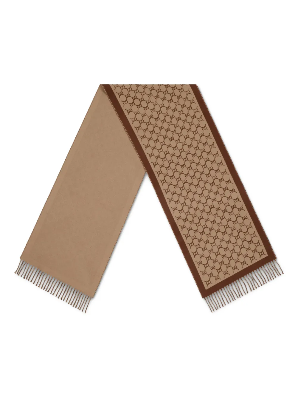 Gucci GG-pattern wool scarf | Image 2