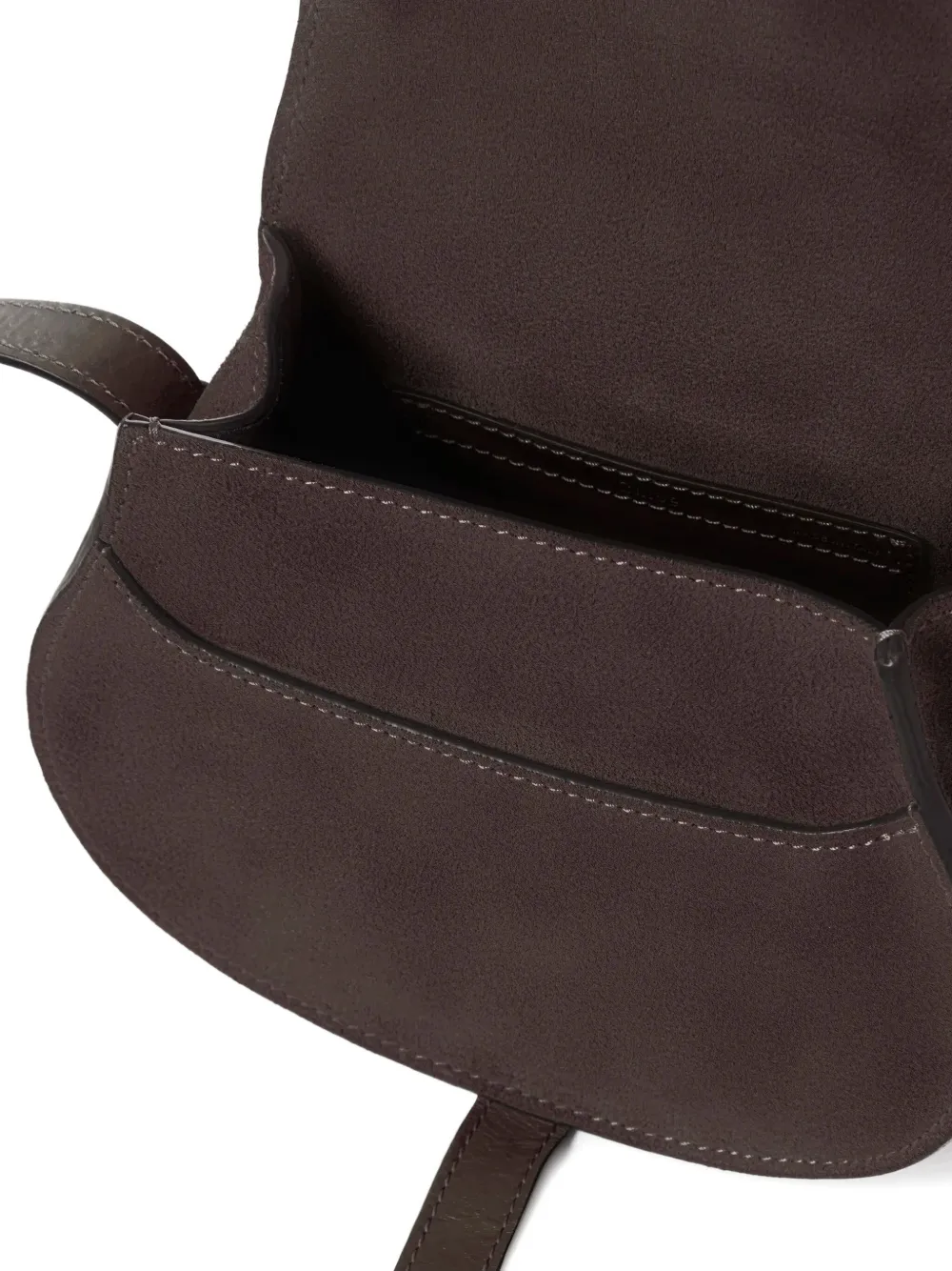 Chloé Marcie leren mini-tas Bruin