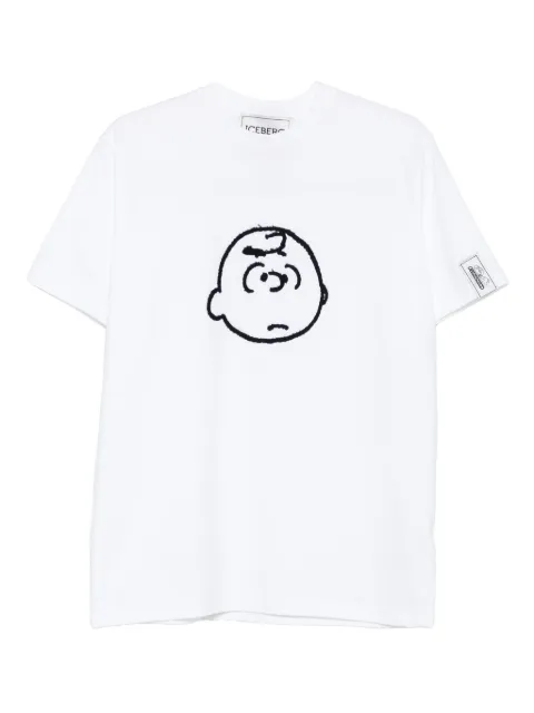 Iceberg x Peanuts embroidered T-shirt