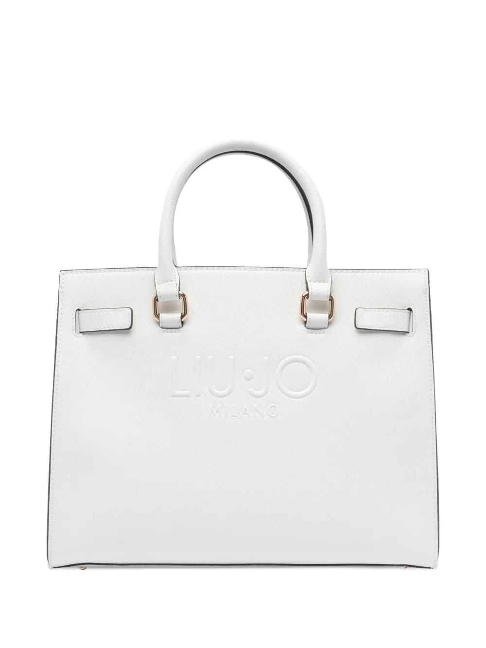 LIU JO Shopper met logo-reliëf Wit