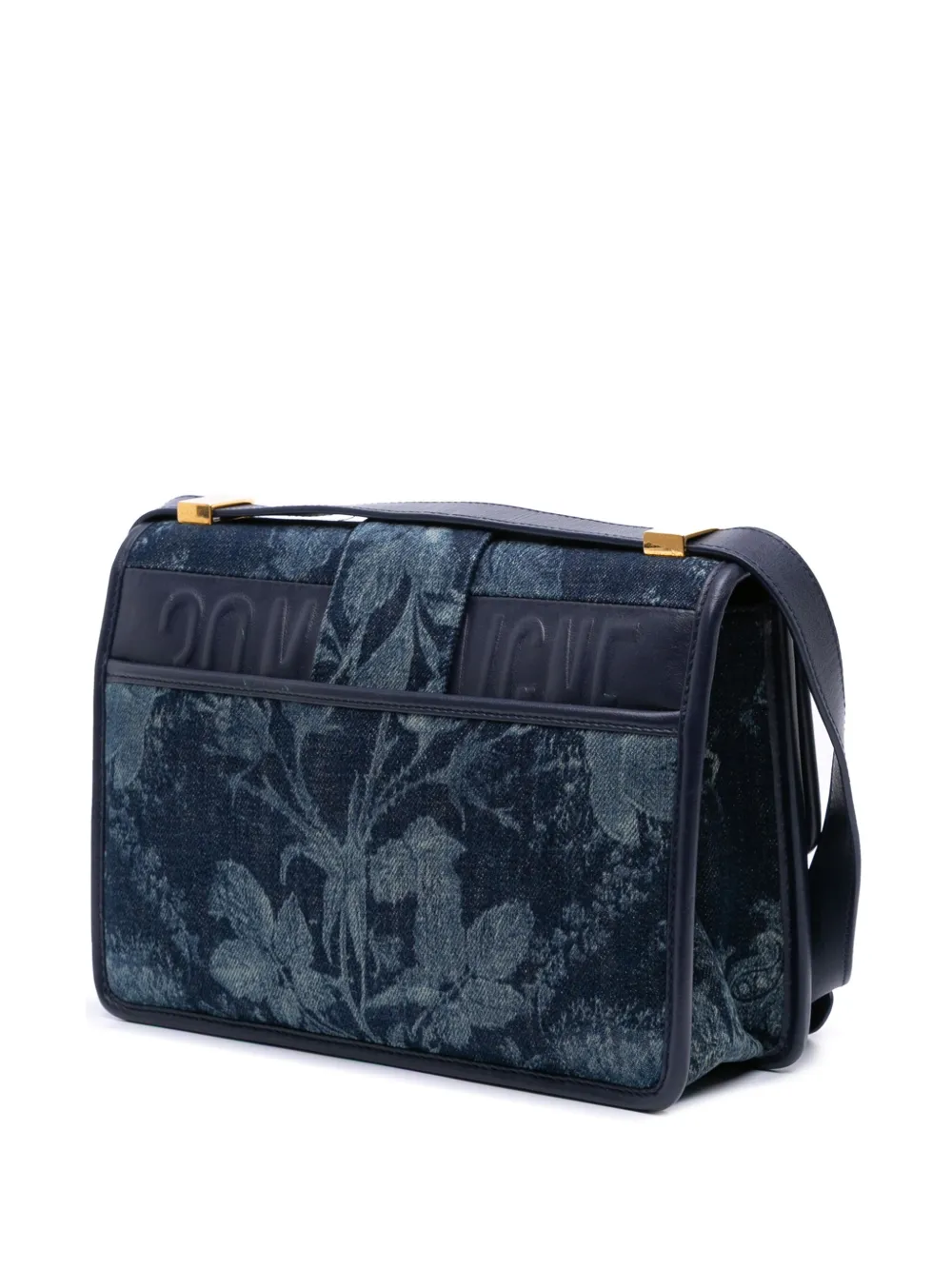 Dior デニム ショルダーバッグ ディオール C'est Dior セ ミディアム オブリーク ジャカード