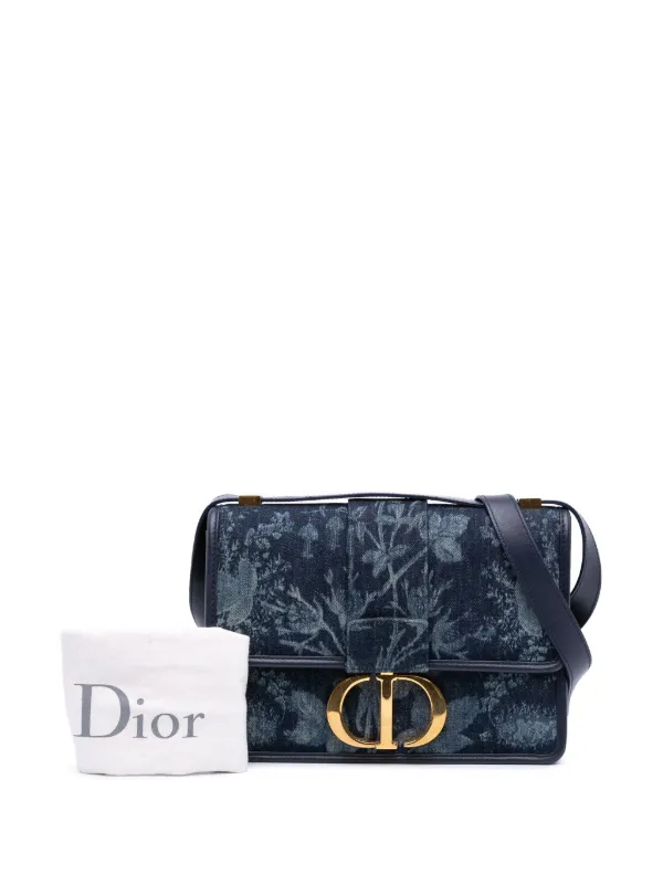Christian Dior Pre-Owned 2021 プリントデニム フラワー 30